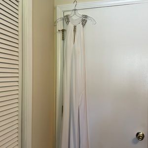 Jovani Long White Dress